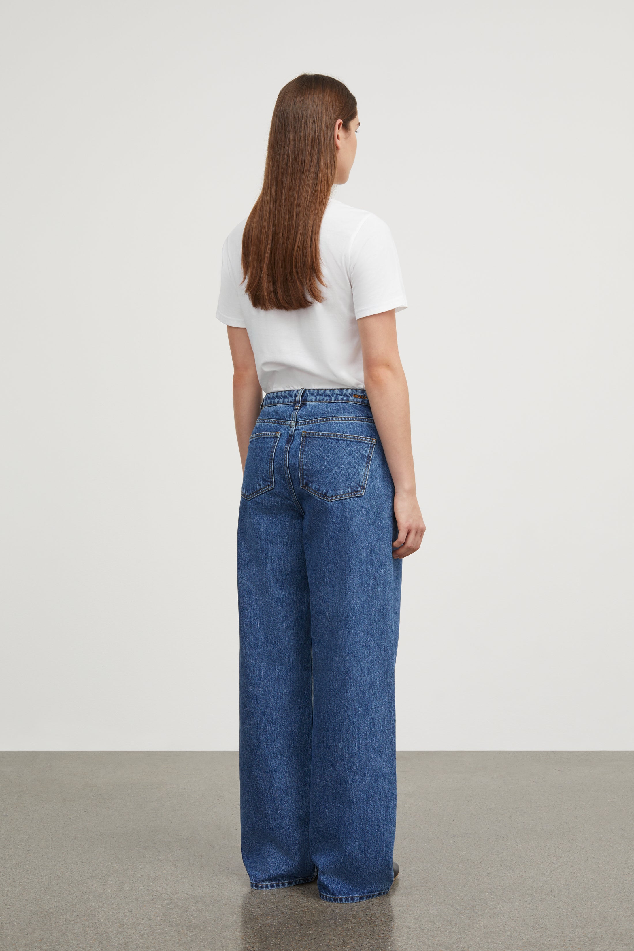 Skall Studio Willow wide jeans Jeans Mid blue